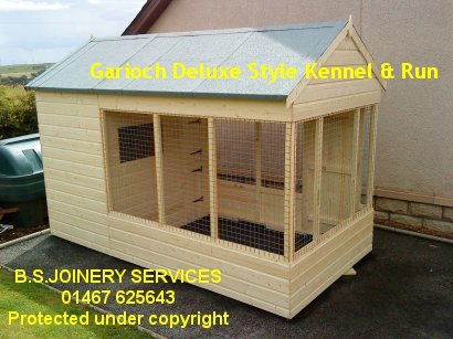 House with Attached Dog Kennel