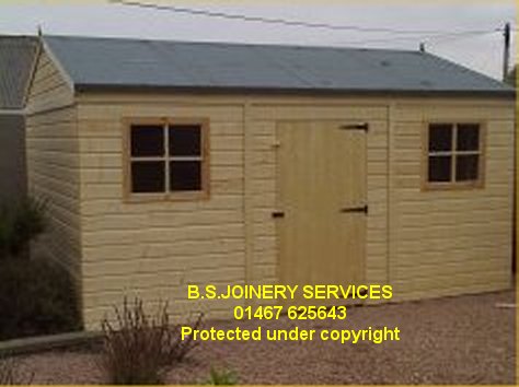 Garden Shed with Dog Kennel